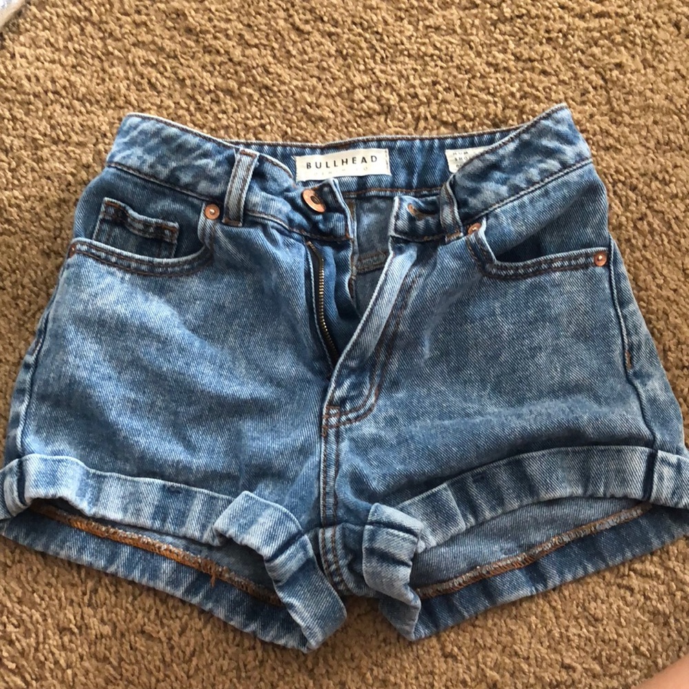 Pacsun bullhead mom shorts